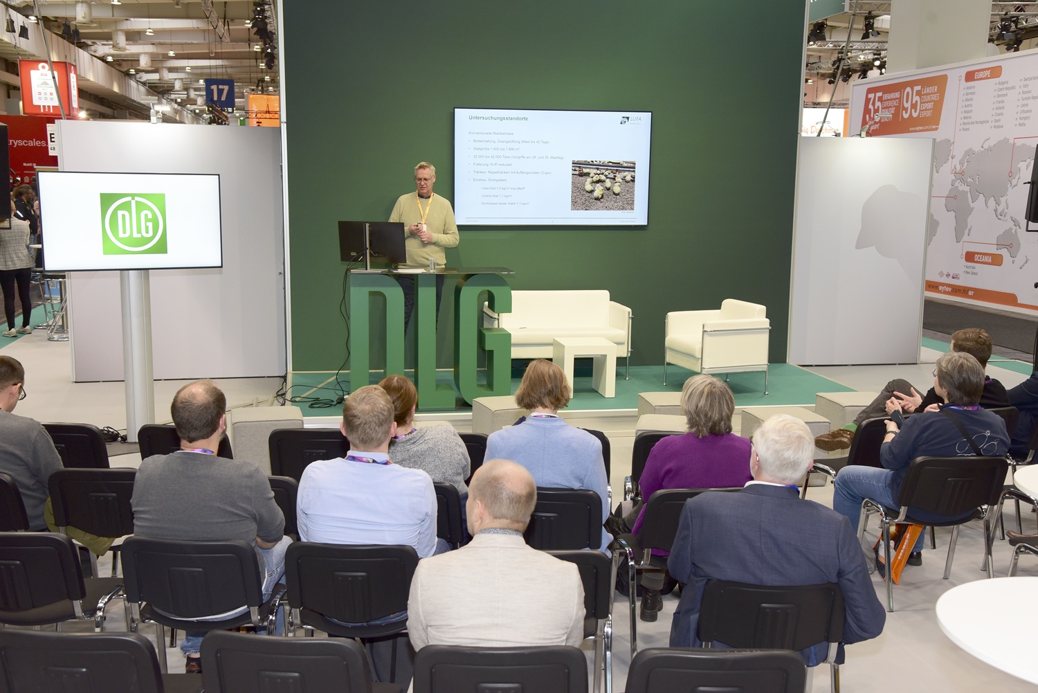 Fachvoträge ergänzen das Messeangebot der EuroTier 2024 | Bildnachweis: ZDG e.V.